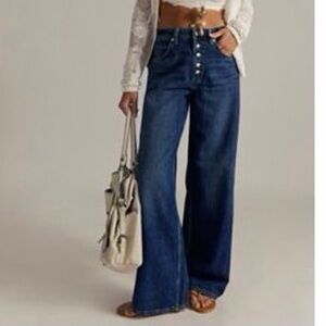 Free People Nia Boyfriend Jean
